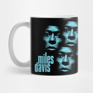 Miles Davis Faces Mug